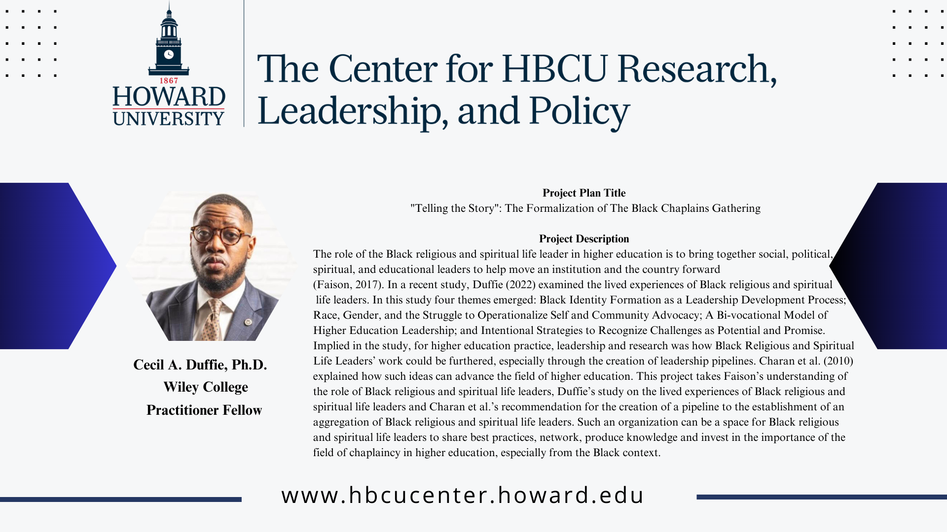 HBCU Center 2023 Fellows Conference 