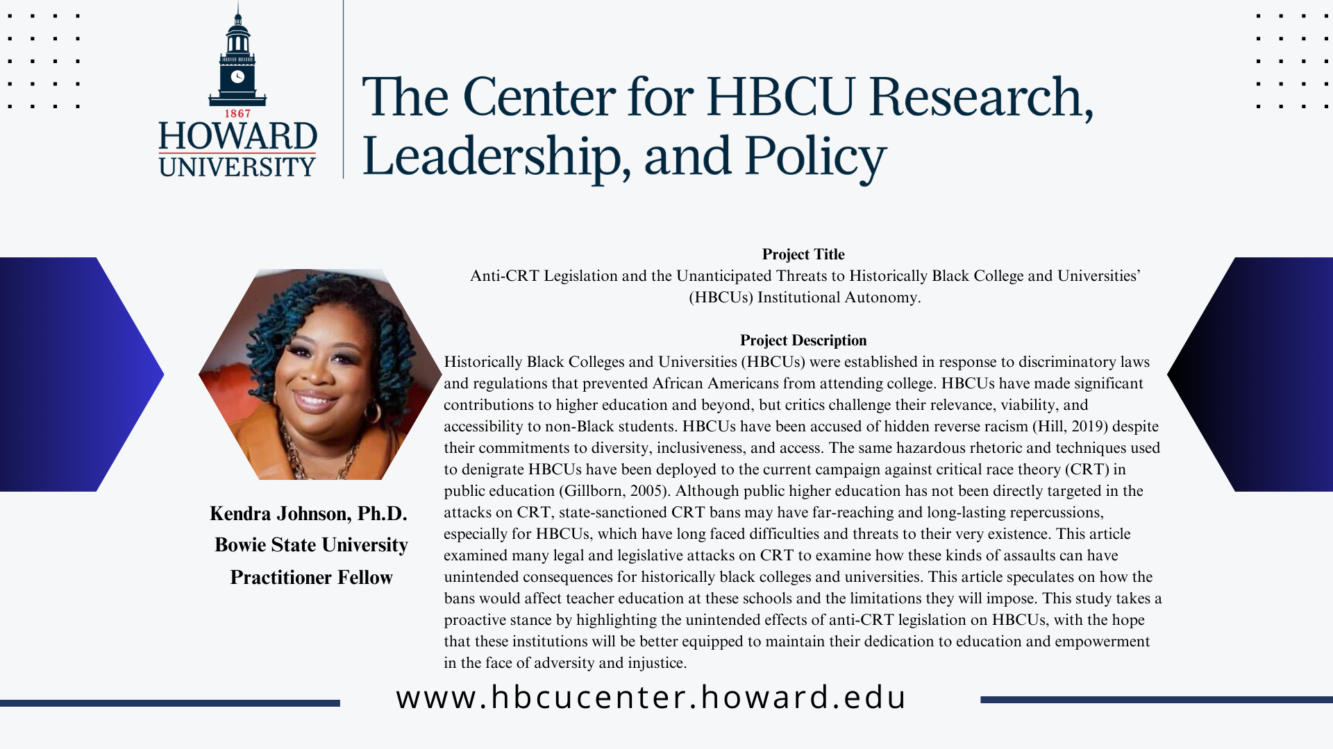 HBCU Center 2023 Fellows Conference 